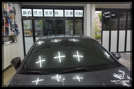 소나타DN8 애니가드 AP80R 반사필름 열차단썬팅 시공 / 용인 처인구, 이천