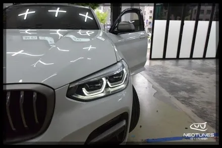 BMW X4 라이트 링마커 황변증상 수리작업 / 용인 처인구, 이천