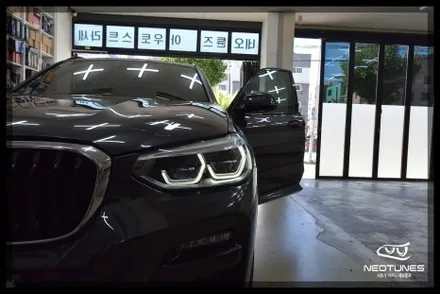 BMW X4 라이트 링마커 황변증상 수리작업 / 용인 처인구, 이천