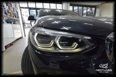 BMW X4 데이라이트 LED 수리작업 / 용인 처인구, 이천