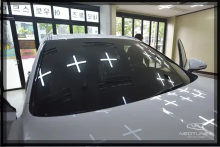 제네시스 GV 70 레이블럭 열차단썬팅 시공 / 용인 처인구, 이천