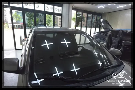 더뉴모닝 레이블럭 열차단썬팅 시공 / 용인 처인구, 이천