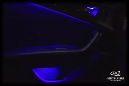 아우디 A6 RGB 도어,대쉬보드 엠비언트 작업 / 용인 처인구, 이천