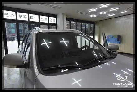 싼타페CM 레이블럭 열차단썬팅시공 / 용인 처인구, 이천