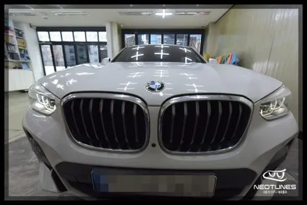 BMW X4 라이트 데이라이트 황변증상 수리작업 / 용인 처인구, 이천