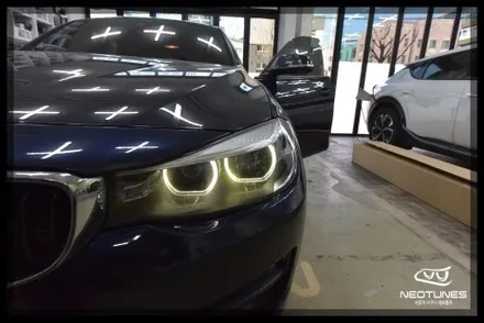 BMW 3GT 데이라이트 황변증상 수리작업 / 용인 처인구, 이천