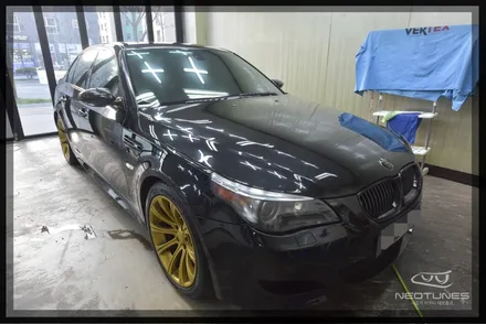 BMW M5 레이블럭 블레스 열차단썬팅 시공 / 용인 처인구, 이천