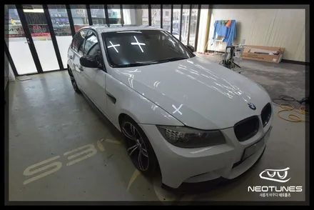 BMW 320D 레이블럭 블레스 반사필름썬팅 시공 / 용인 처인구, 이천