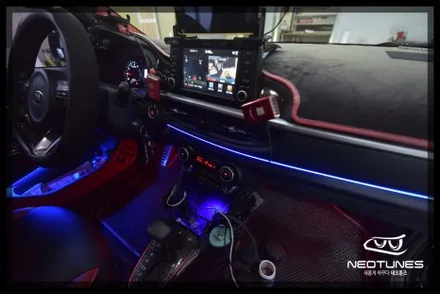 올뉴모닝JA RGB 엠비언트 작업 / 용인 처인구, 이천