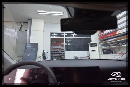 투싼 NX4 애니가드 AP80R 반사필름 열차단썬팅시공 / 용인 처인구, 이천