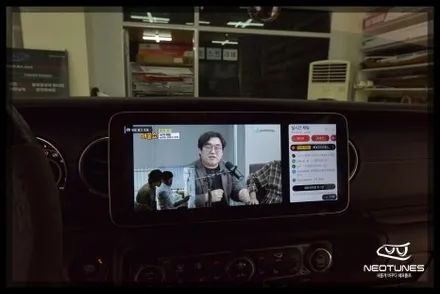 랭글러 12.3인치 안드로이드 올인원 네비매립 / 용인 처인구, 이천