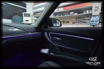BMW F30 M3 S엠비언트 RGB무빙엠비언트,풋등 작업 / 용인 처인구, 이천