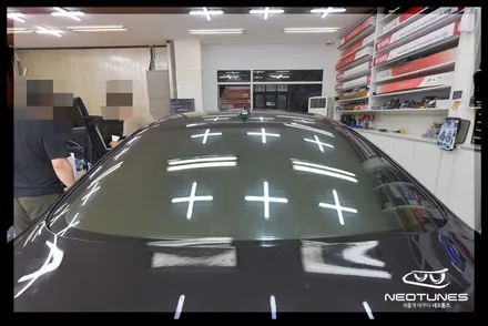 BMW 520D 레이블럭 블레스 열차단썬팅 시공 / 용인 처인구, 이천