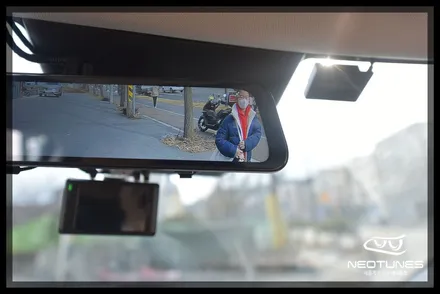 EV6 파인뷰 LX5 룸미러형 블랙박스 장착 / 용인 처인구, 이천