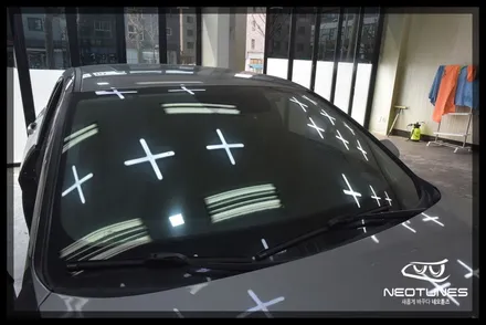아반떼 CN7 레이블럭 블레스 반사필름 썬팅 / 용인 처인구, 이천