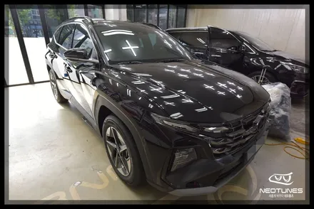 투싼 NX4 애니가드 AP80R 반사필름 열차단썬팅시공 / 용인 처인구, 이천