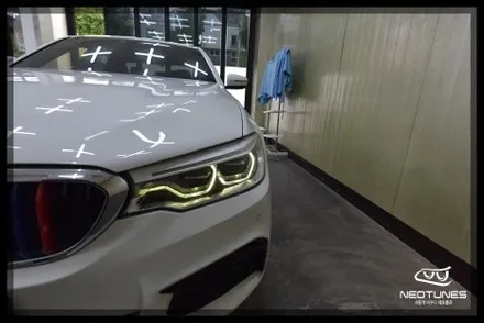 BMW G30 라이트 링마커 황변증상 수리작업 / 용인 처인구, 이천