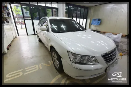 NF소나타 국내산 열차단필름 썬팅시공 / 용인 처인구, 이천