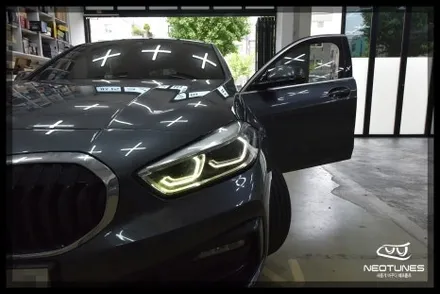 BMW 118D 데이라이트 황변증상 수리작업 / 용인 처인구, 이천