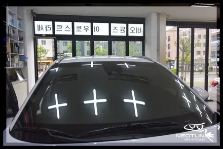 올뉴 투싼 레이블럭 블레스 반사필름 시공 / 용인 처인구, 이천