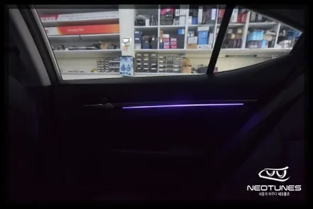 아반떼 AD RGB 히든타입 엠비언트 작업 / 용인 처인구, 이천