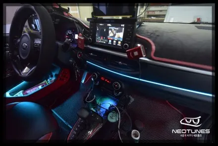 올뉴모닝JA RGB 엠비언트 작업 / 용인 처인구, 이천