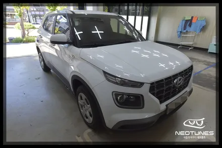 베뉴 유라이브 Q7000 3채널 블랙박스 장착 / 용인 처인구, 이천