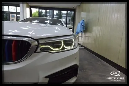 BMW G30 라이트 링마커 황변증상 수리작업 / 용인 처인구, 이천