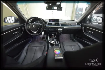 BMW 320 RGB 히든타입 엠비언트 작업 / 용인 처인구, 이천
