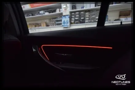 BMW F30 M3 S엠비언트 RGB무빙엠비언트,풋등 작업 / 용인 처인구, 이천