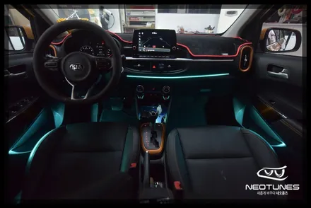 올뉴모닝JA RGB 엠비언트 작업 / 용인 처인구, 이천