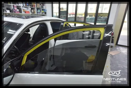 BMW 320D 레이블럭 블레스 반사필름썬팅 시공 / 용인 처인구, 이천