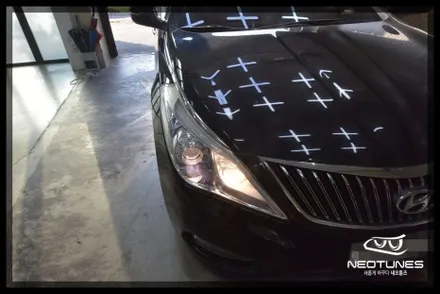 HG그랜저의 고질병 라이트 아이라인 LED 수리작업 / 용인 처인구, 이천