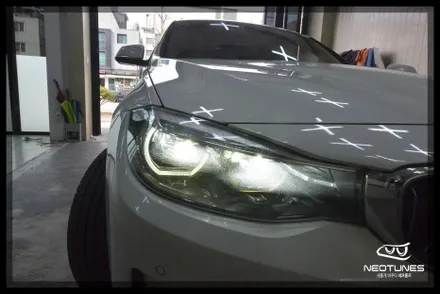 BMW 3GT F34 라이트 링마커 황변증상 수리작업 / 용인 처인구, 이천