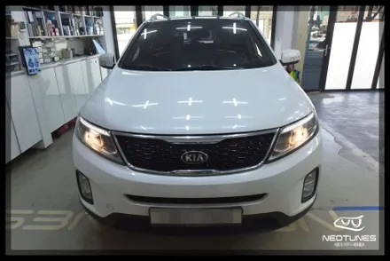 뉴쏘렌토R 전조등 반사판 교체작업 / 용인 처인구, 이천