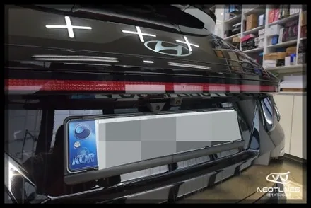 투싼 NX4 룸미러 블랙박스 유라이브 M7000장착 / 용인 처인구, 이천