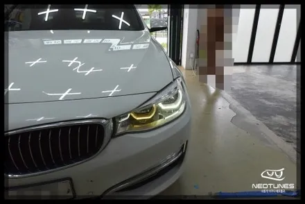 BMW 3GT 라이트 링마커 황변증상 수리작업 / 용인 처인구, 이천