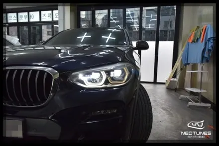 BMW X4 라이트 링마커 황변증상 수리작업 / 용인 처인구, 이천