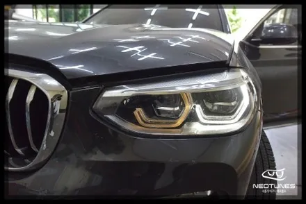 BMW X3 데이라이트 황변증상 수리작업 / 용인 처인구, 이천