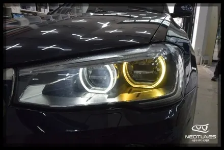 BMW X4 F26 데이라이트 황변증상 수리작업 / 용인 처인구, 이천