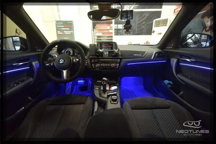BMW 118D 히든타입 RGB 엠비언트 작업 / 용인 처인구, 이천