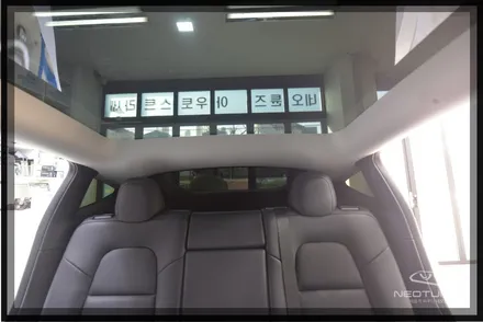 테슬라 모델 Y 루마필름 열차단썬팅 시공 / 용인 처인구, 이천