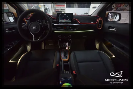 올뉴모닝JA RGB 엠비언트 작업 / 용인 처인구, 이천