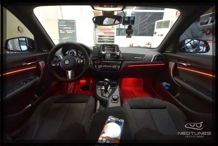 BMW 118D 히든타입 RGB 엠비언트 작업 / 용인 처인구, 이천