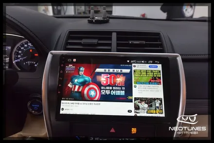 토요타 캠리 안드로이드 올인원 네비매립 / 용인 처인구, 이천