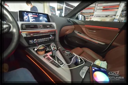 BMW 640D RGB 히든타입 엠비언트로 실내 업그레이드 / 용인 처인구, 이천