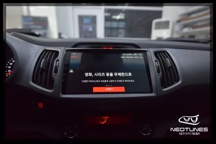스포티지 R 안드로이드 올인원 / 3D 어라운드뷰 장착 / 용인 처인구, 이천