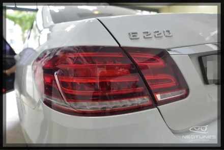 벤츠 E220 테일램프 LED수리 작업 / 용인 처인구, 이천