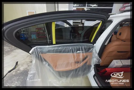 BMW 520D 애니가드 반사필름 썬팅 시공 / 용인 처인구, 이천