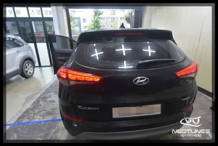올뉴투싼 TL 면발광 LED 분리작업 / LED후진등 교체 / 용인 처인구, 이천
